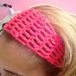 Handmade crochet headband