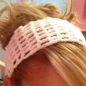 Handmade crochet headband