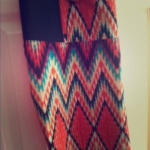 Tribal Charlotte Russe mini skirt