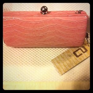Pink clutch
