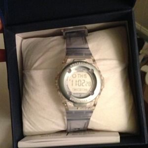 ✨✨SOLD✨✨Baby G jelly light blue