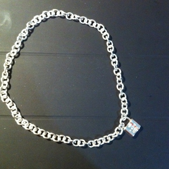 ✋ Bundled! Tiffany & Co Auth lock pendant necklace