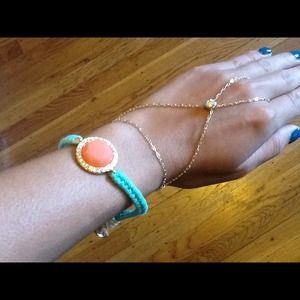 Reserved Bundle ANTHRO necklace bracelet