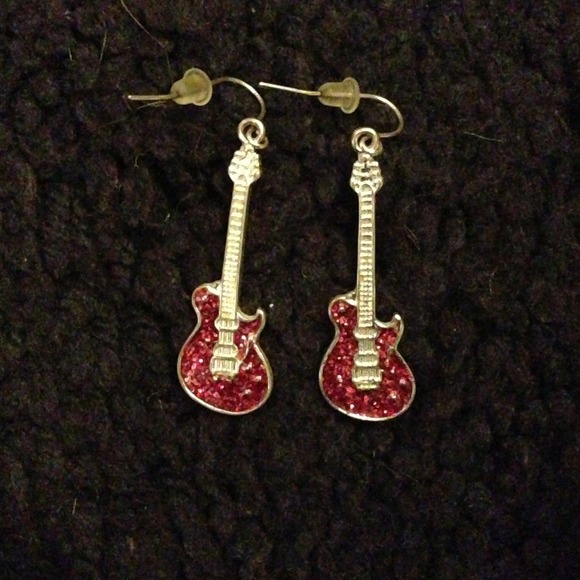 Guitar earrings!