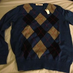 Men new v neck sweater