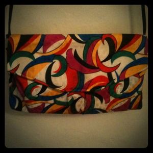 Vintage Clutch with strap