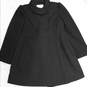 REDUCED Old navy black double breasted wool coat.