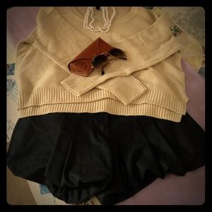 H&M cozy cream sweater