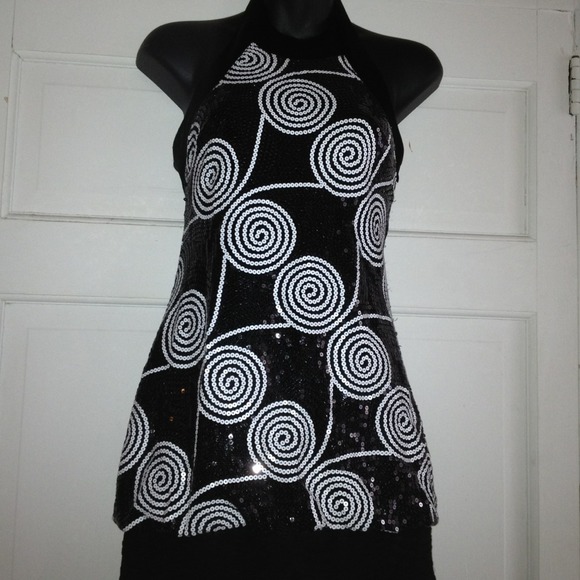 Halter evening/party dress