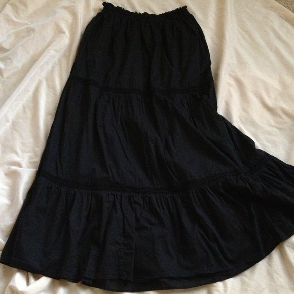 Black Maxi Skirt