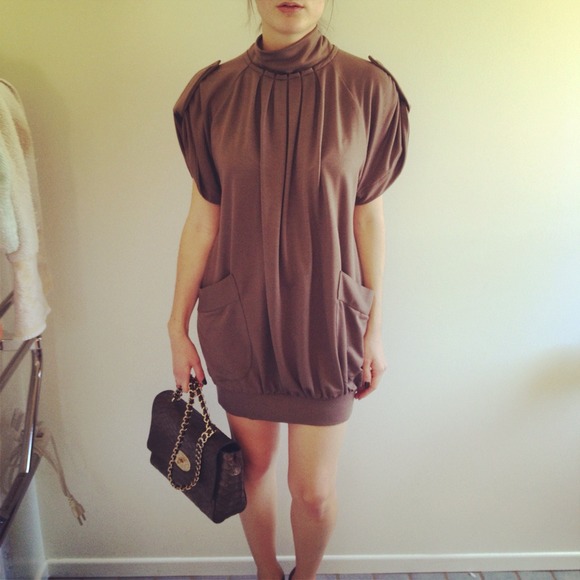 Zara soft military dress - Picture 1 of 2