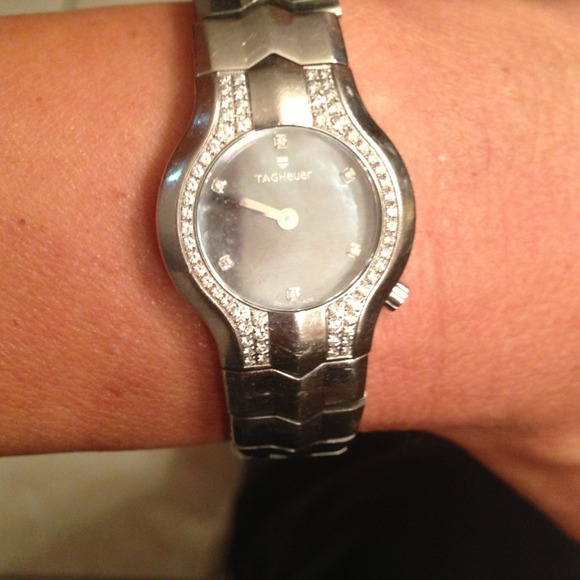 TAGHaeuer diamond watch