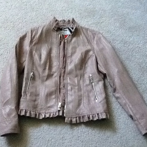 🌹SOLD🌹NEW LEATHER LIKE JACKET
