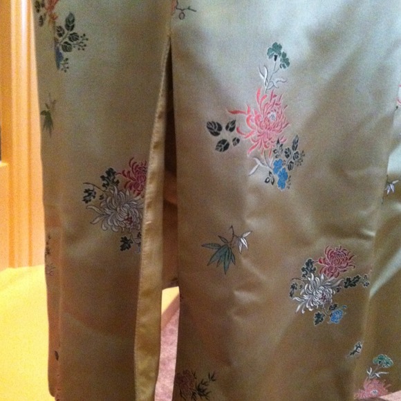 🌝SALE 1970's Asian Duster/Light Coat - Picture 4 of 4