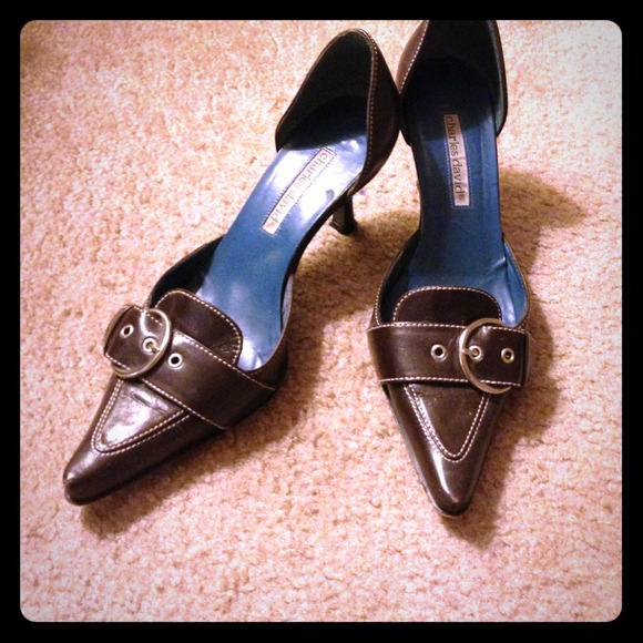 Charles David pumps brown