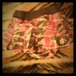Cute army theme skirt