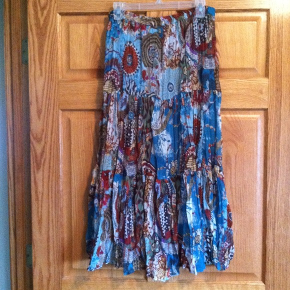 Crinkle skirt