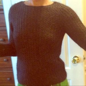 Black long sleeve sweater