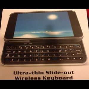 Bluetooth Keyboard for your iPhone 4 & 4s.