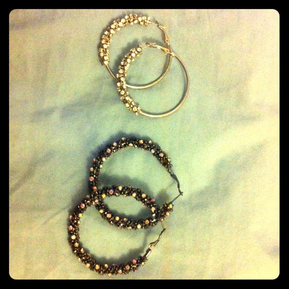 Hoop earrings