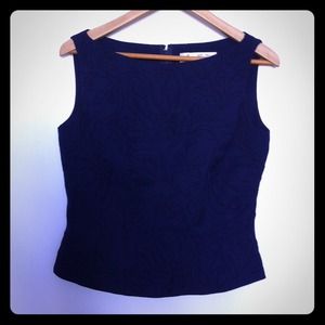 Violet Pop Patten Sleeveless Top Sz 8