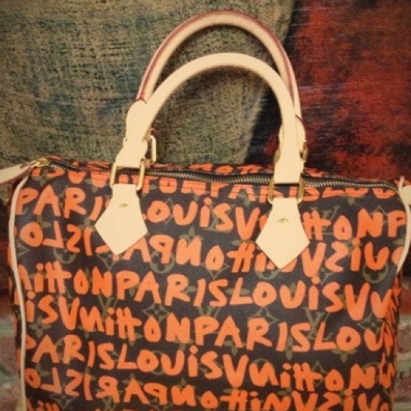 LV Inspired Graffiti