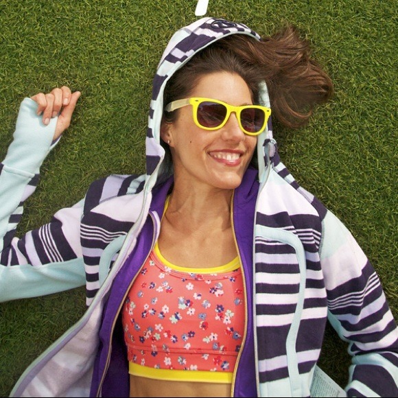 lululemon Jackets & Blazers - LULULEMON striped hoodie