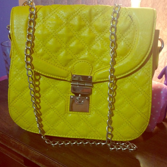 Yellow purse