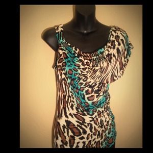 Animal print top
