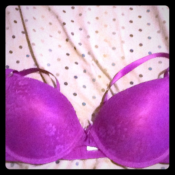(@queenshandandy)Purple Bra