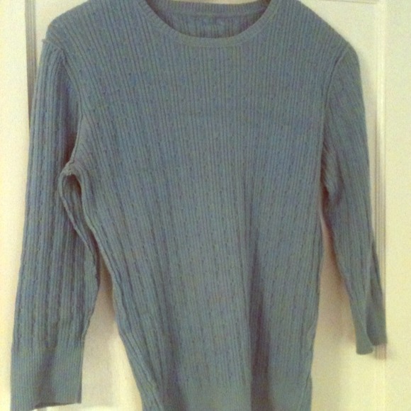 Medium baby blue sweater