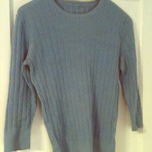 Medium baby blue sweater