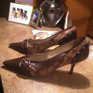 Authentic Coach Heels