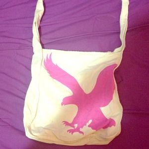 Over the shoulder American eagle bag