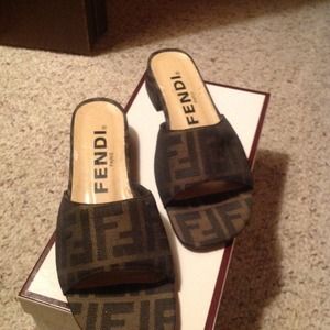 Authentic vintage Fendi sandals
