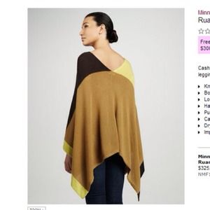 Sold📍New!!Minnie Rose Ruana Cashmere Cape