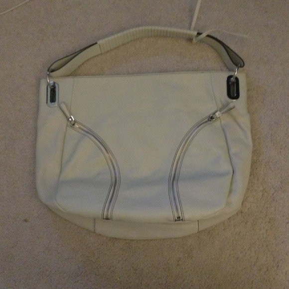Maxx New York White Hobo Bag - Picture 2 of 4