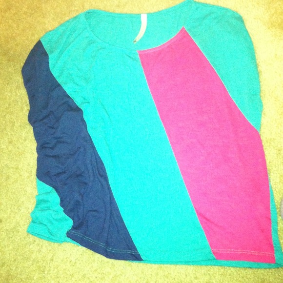 Multi colored shirt
