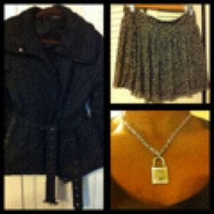 Coat/shirt/ necklace bundle for @paulette49