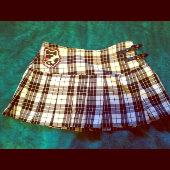 Plaid skirt