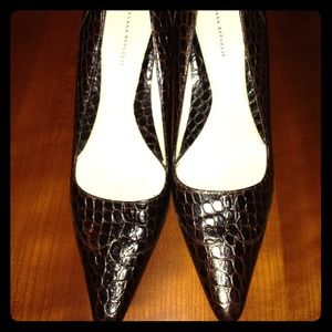 BANANA REPUBLIC MADE IN ITALY CROCODILE INSPIRED