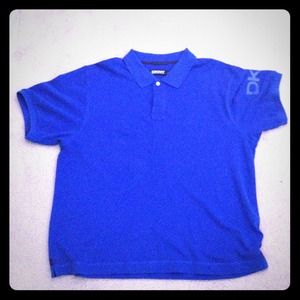 Mens XXL DKNY royal blue shirt