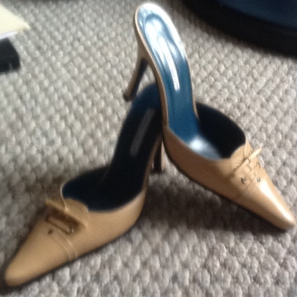 Charles david Camel 4 inch mule