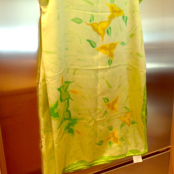 Hand Painted Silk