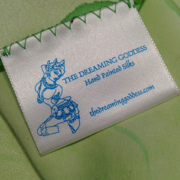 Hand Painted Silk - Picture 3 of 3