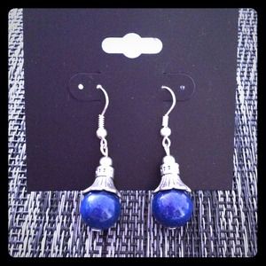 Blue Beads Earring. NWT