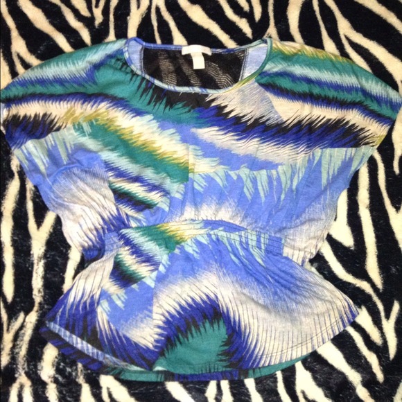 Tribal Colored Flowy Top