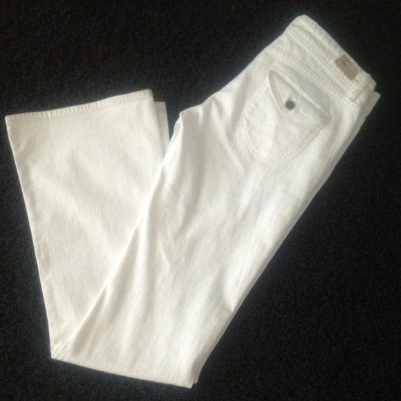 Price Cut Paige White Jeans