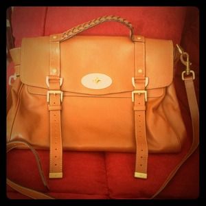 Mulberry Alexa oversized in buffalo oak leather