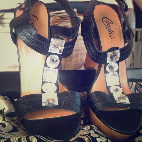 Candie's high heels.
